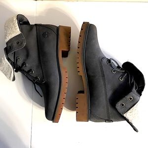 TIMBERLAND BOOTS DARK GREY LEATHER